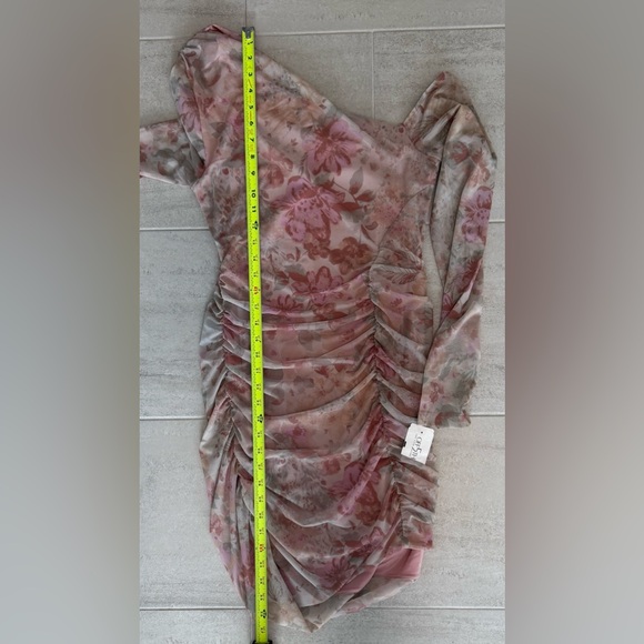 Free People Pink Floral Long Sleeve Dress - Picture 10 of 11